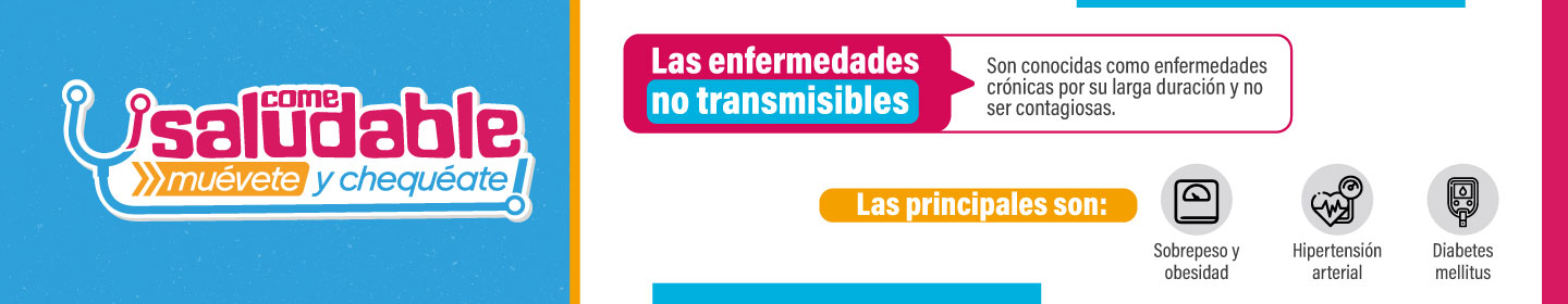 Banner de Estilos de vida y alimentación saludable