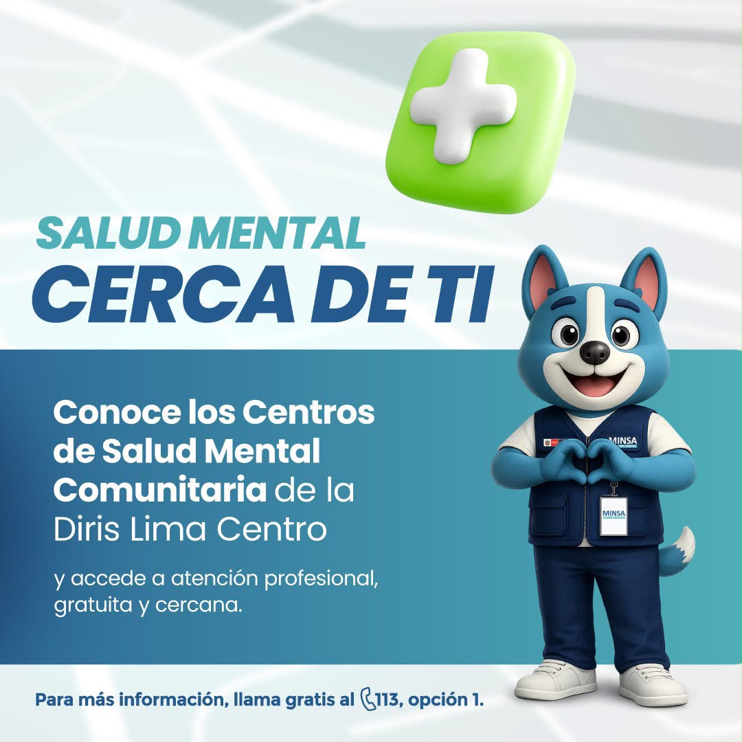 CONOCE LOS CENTROS DE SALUD MENTAL COMUNITARIA CERCA A TI