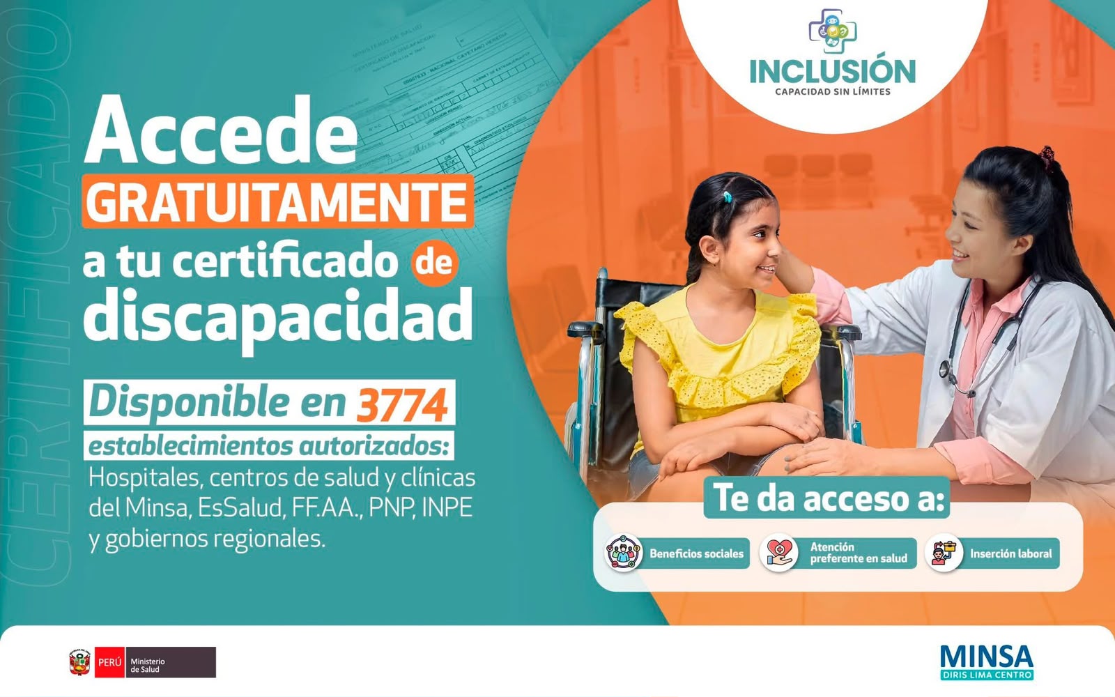 Certificado de Discapacidad