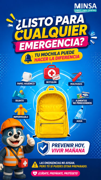 ¿Que debes llevar en una mochila de emergencia?